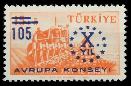 TÜRKEI 1959 Nr 1625 postfrisch 06AA4A