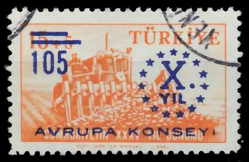 TÜRKEI 1959 Nr 1625 gestempelt 06AA56