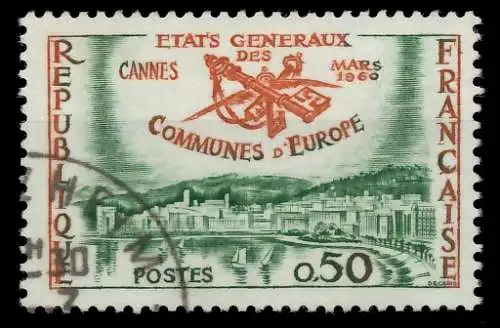 FRANKREICH 1960 Nr 1292 gestempelt 06AB3E