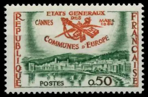 FRANKREICH 1960 Nr 1292 postfrisch SAF034E