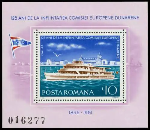 RUMÄNIEN Block 176 postfrisch SAFA2FA
