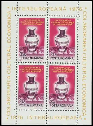 RUMÄNIEN Block 134 postfrisch SAFA34E