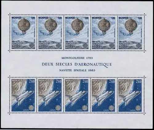 MONACO Block 23 postfrisch SAFA6BE