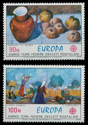 TÜRKISCH-ZYPERN 1975 Nr 23-24 postfrisch S7D9DEE