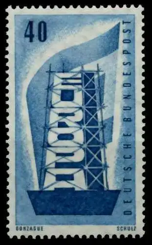 BRD BUND 1956 Nr 242 postfrisch SAFAAAE