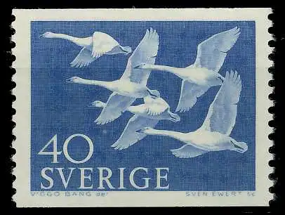 SCHWEDEN 1956 Nr 417 postfrisch SAFF146