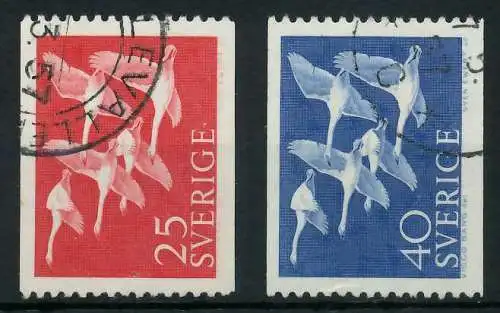 SCHWEDEN 1956 Nr 416-417 gestempelt 0761C2