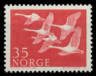 NORWEGEN 1956 Nr 406 postfrisch SAFF17A