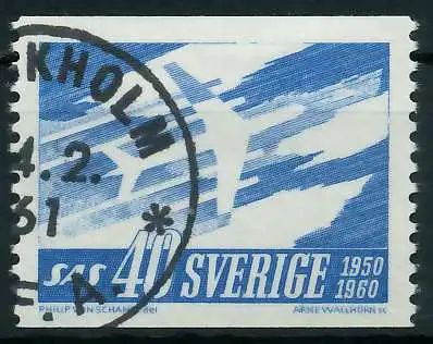 SCHWEDEN 1961 Nr 467A gestempelt 07A1E2