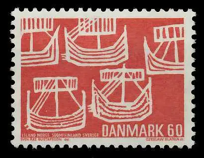 DÄNEMARK 1969 Nr 475 postfrisch SB041C6