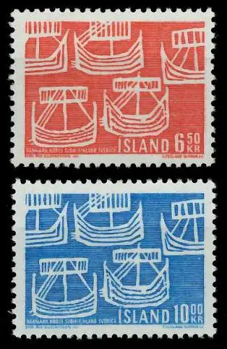 ISLAND 1969 Nr 426-427 postfrisch 07A296