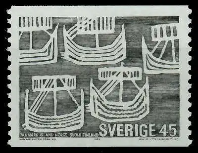 SCHWEDEN 1969 Nr 629A postfrisch SB042C2