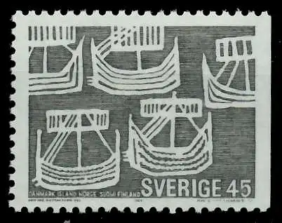 SCHWEDEN 1969 Nr 629Dr postfrisch SB04302