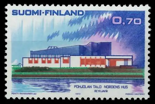 FINNLAND 1973 Nr 725 postfrisch SB043B2