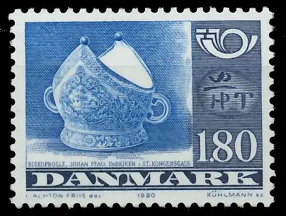 DÄNEMARK 1980 Nr 709 postfrisch SB0476A