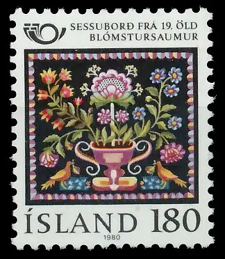 ISLAND 1980 Nr 557 postfrisch SB0478A