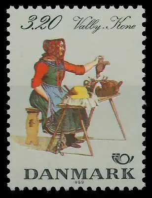DÄNEMARK 1989 Nr 947 postfrisch SB04952