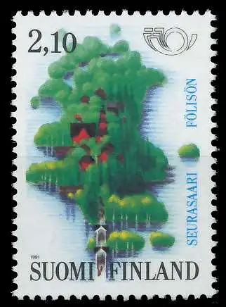 FINNLAND 1991 Nr 1142 postfrisch SB0E976