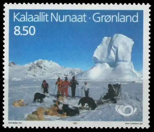 GRÖNLAND 1991 Nr 218 postfrisch SB0E9CE