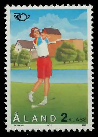 ALAND 1995 Nr 103 postfrisch SB0EBC2