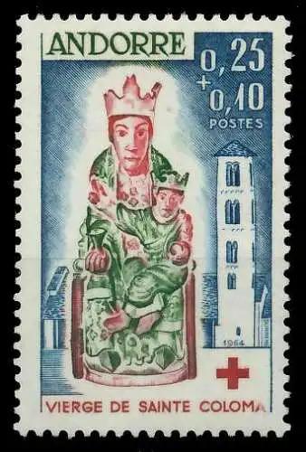 ANDORRA (FRANZ. POST) 1964 Nr 190 postfrisch SB0EE3A