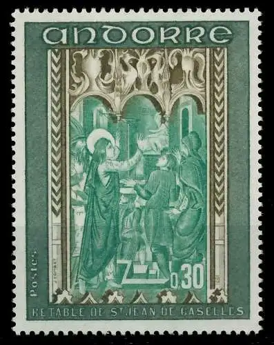 ANDORRA (FRANZ. POST) 1971 Nr 235 postfrisch SB14806