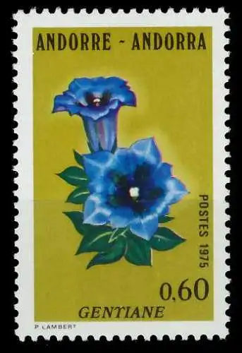 ANDORRA (FRANZ. POST) 1975 Nr 266 postfrisch 0892F6