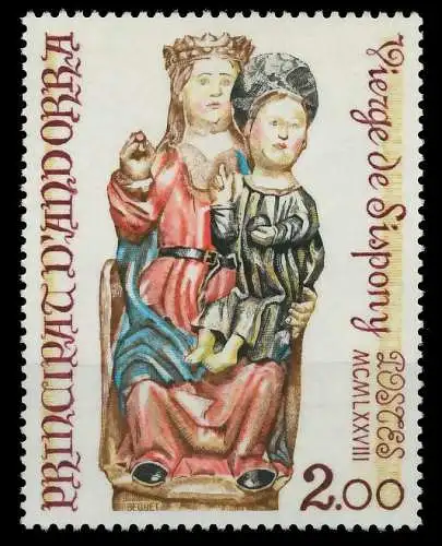 ANDORRA (FRANZ. POST) 1978 Nr 292 postfrisch SB14B26