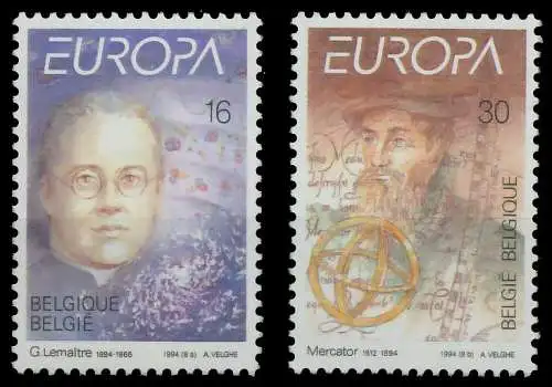 BELGIEN 1994 Nr 2607-2608 postfrisch 08EA26