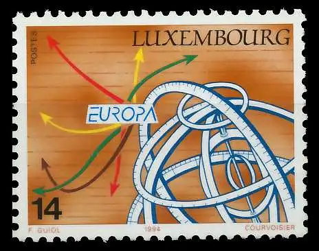 LUXEMBURG 1994 Nr 1340 postfrisch 08EA7A