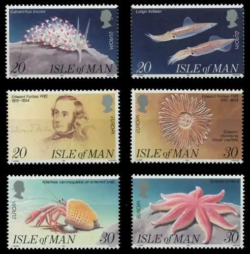 ISLE OF MAN 1994 Nr 587-592 postfrisch 08EA9E