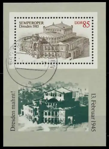 DDR BLOCK KLEINBOGEN Block 80 gestempelt 09AFB2