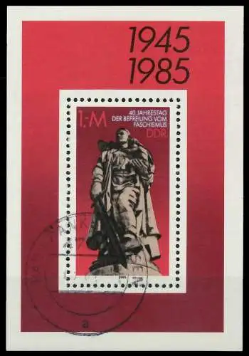 DDR BLOCK KLEINBOGEN Block 82 gestempelt 09B05A