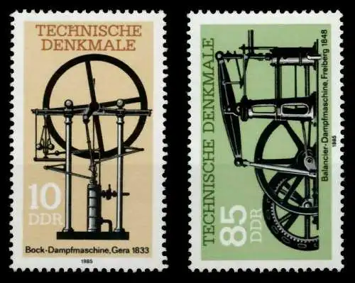 DDR 1985 Nr 2957-2958 postfrisch SB2C066