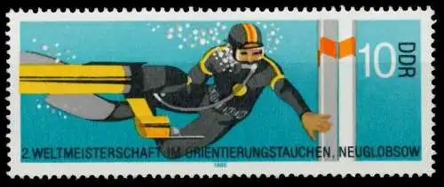 DDR 1985 Nr 2961 postfrisch SB2C09E