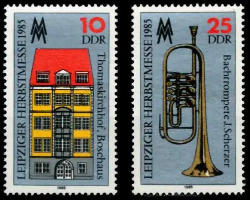 DDR 1985 Nr 2963-2964 postfrisch SB2C0E2