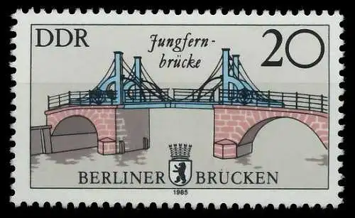 DDR 1985 Nr 2973II postfrisch SB2C182