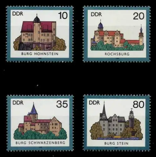 DDR 1985 Nr 2976-2979 postfrisch SB2C206