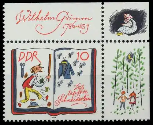 DDR 1985 Nr 2988 postfrisch ECKE-ORE 09B3DA