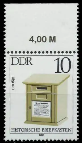 DDR 1985 Nr 2924 postfrisch ORA 09B50E