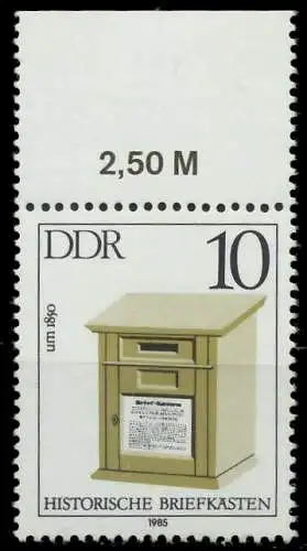 DDR 1985 Nr 2924 postfrisch ORA 09B512