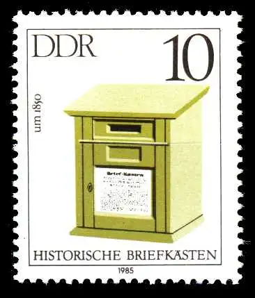 DDR 1985 Nr 2924 postfrisch SB2C3AA