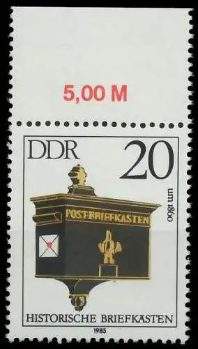 DDR 1985 Nr 2925 postfrisch ORA 0A147A