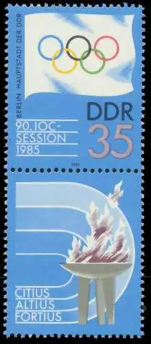 DDR ZUSAMMENDRUCK Nr SZd288 postfrisch SENKR PAAR SB33D9E