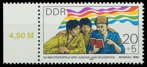 DDR 1985 Nr 2959 postfrisch ORA 0A178E