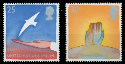 GROSSBRITANNIEN 1995 Nr 1574-1575 postfrisch 0A9BD2