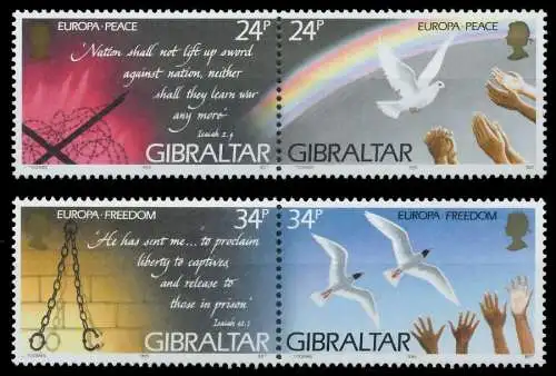 GIBRALTAR 1995 Nr 710WP-713WP postfrisch 0A9BD6