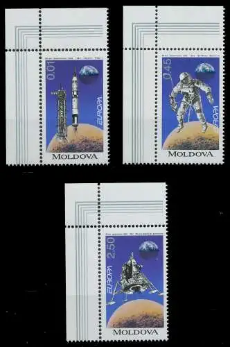 MOLDAWIEN Nr 106-108 postfrisch ECKE-OLI 0A9DEE