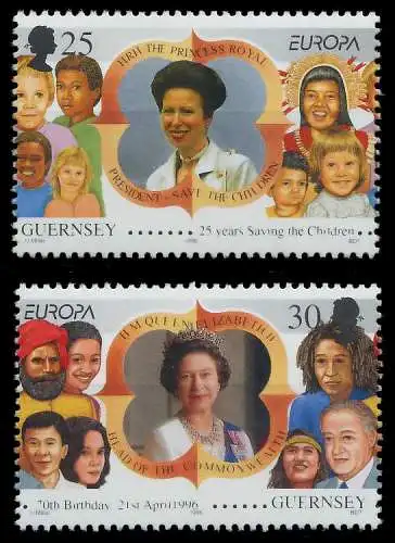GUERNSEY 1996 Nr 691-692 postfrisch 0AEFEE