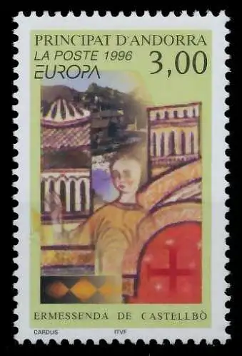 ANDORRA (FRANZ. POST) 1996 Nr 497 postfrisch 0AEFFA